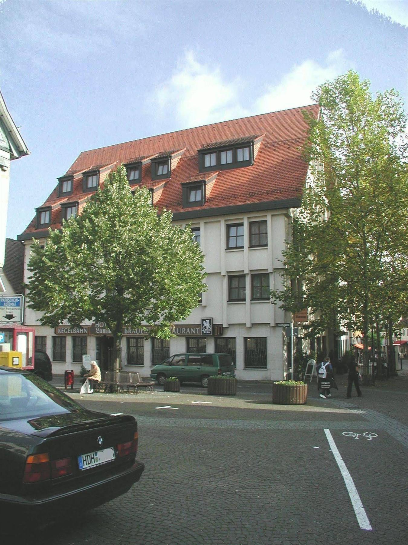 Hotel Und Restaurant Lamm 깅엔안데어브렌츠 외부 사진