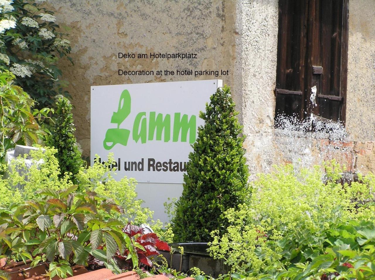 Hotel Und Restaurant Lamm 깅엔안데어브렌츠 외부 사진